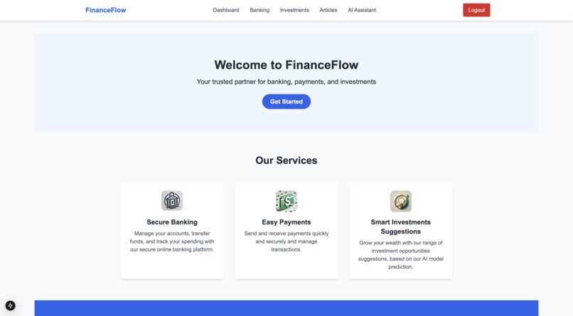 FinanceFlow – screenshot 1
