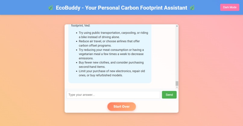EcoBuddy – screenshot 4