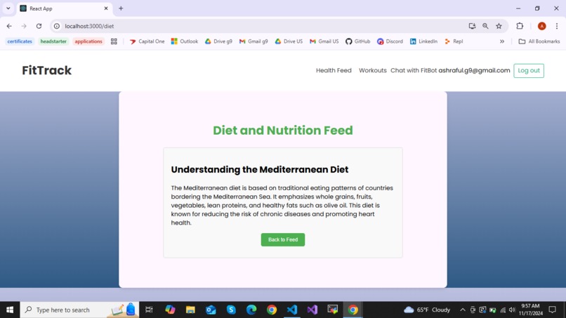 Fitrack – screenshot 4