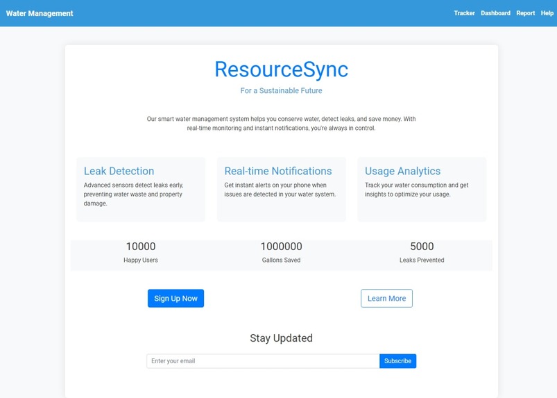 ResourceSync – screenshot 1