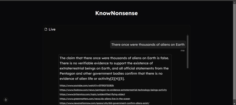 KnowNonsense – screenshot 3
