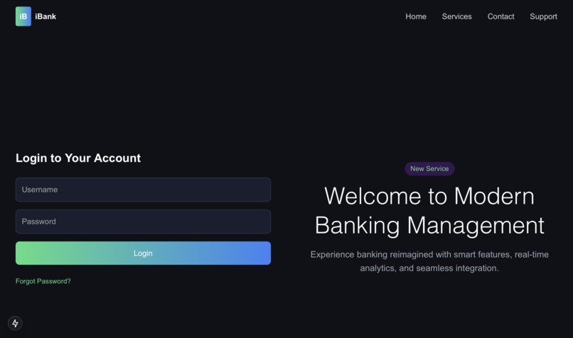 iBank – screenshot 1