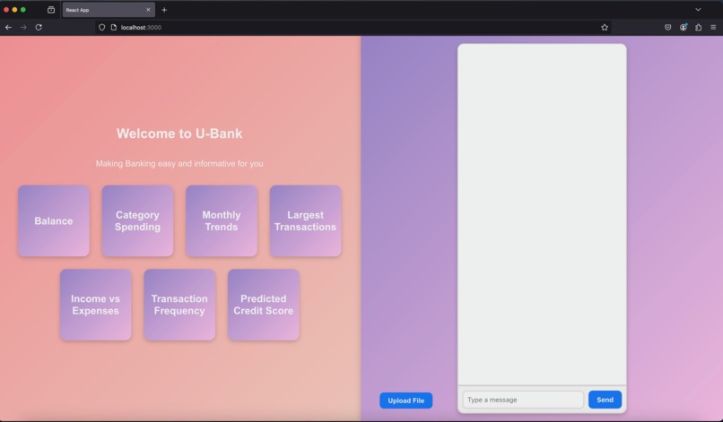U-Bank – screenshot 1