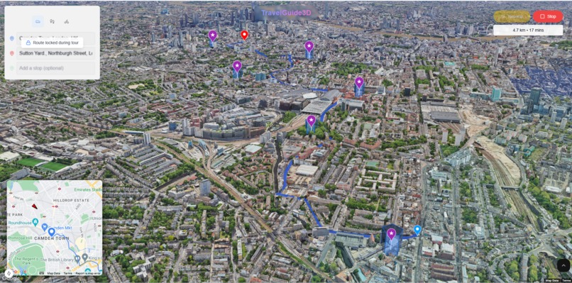 TravelGuide3D – screenshot 3