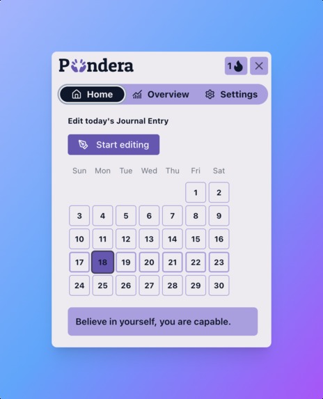 Pondera – screenshot 1