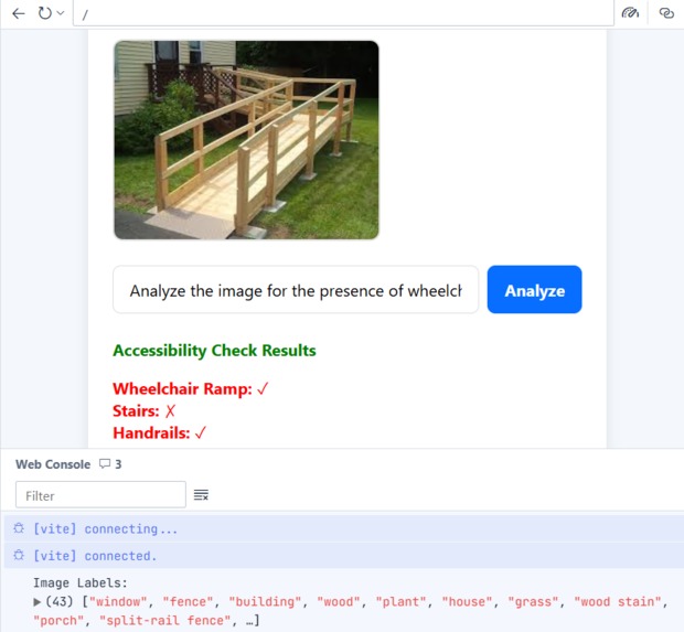Wheel Chair Accessibility Detection  – screenshot 2