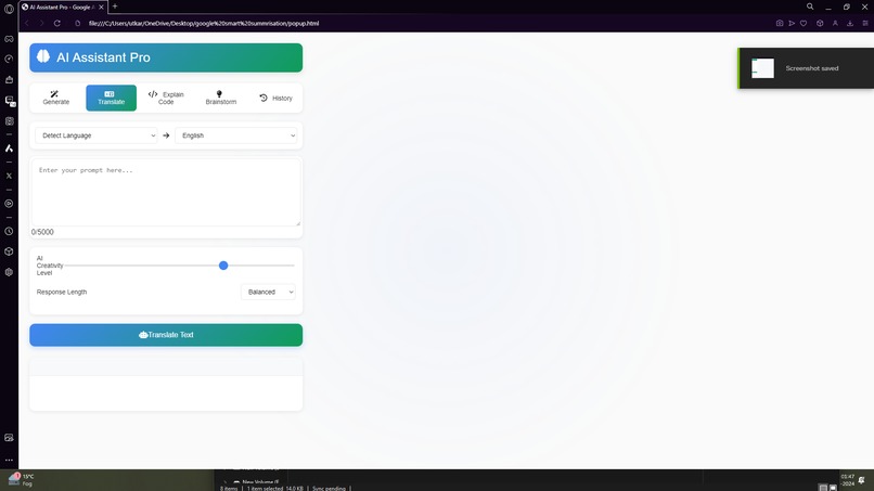 AI-Assistant-Pro---Chrome-Extension – screenshot 3