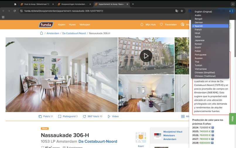 Real Estate Property Analyser Tool – screenshot 2