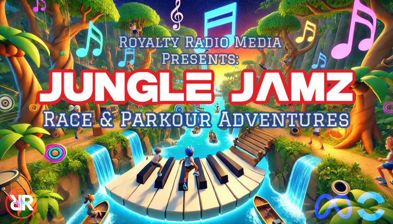 Jungle Jamz: Race & Parkour Adventure – screenshot 1