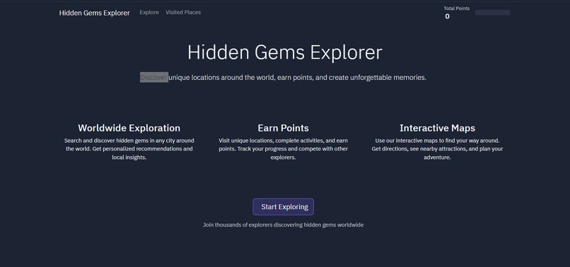 Hidden Gems Explorer – screenshot 1