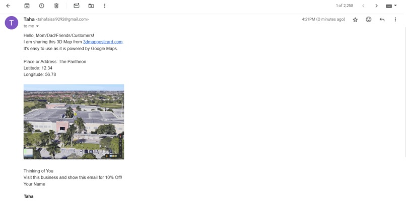 3D MAP POSTCARD – screenshot 7