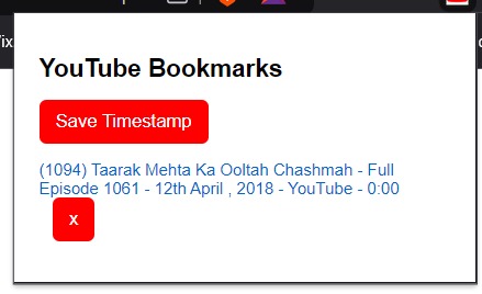 YouTube Timestamp Bookmark – screenshot 1