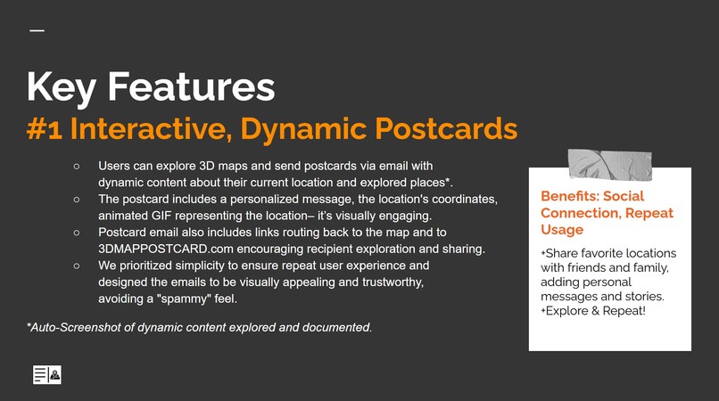 3D MAP POSTCARD – screenshot 4