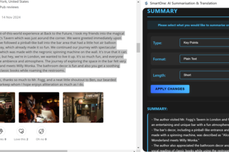 SmartOne: AI Summarisation & Translation