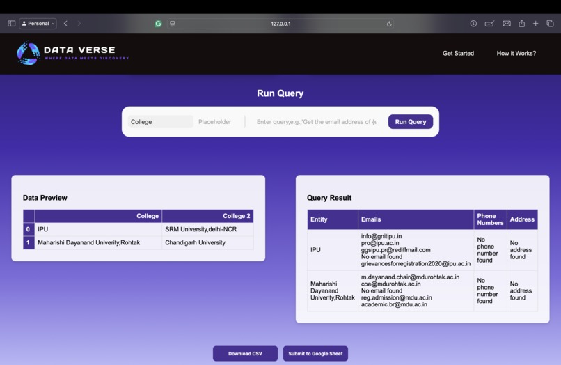 Dataverse – screenshot 3