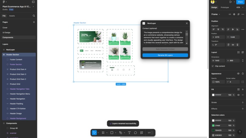 NextLayer – screenshot 2
