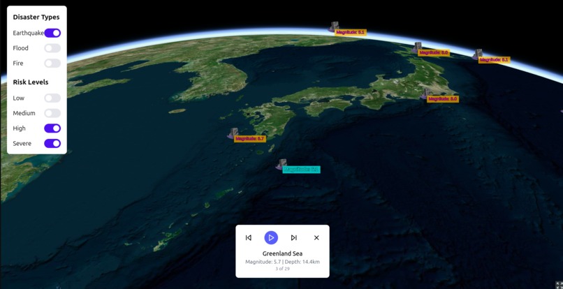 Disaster Impact Map – screenshot 3