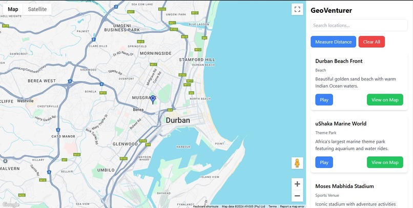 GeoVenture – screenshot 1
