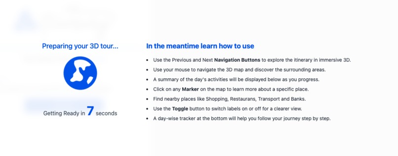 Aitinerary – screenshot 3