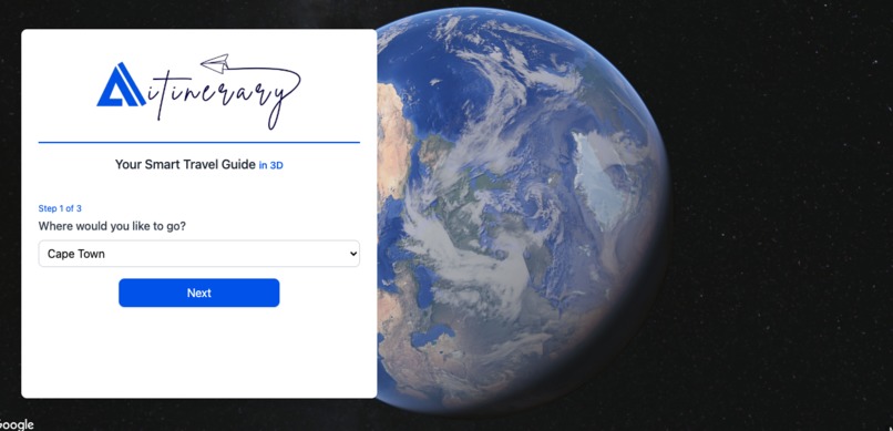 Aitinerary – screenshot 2