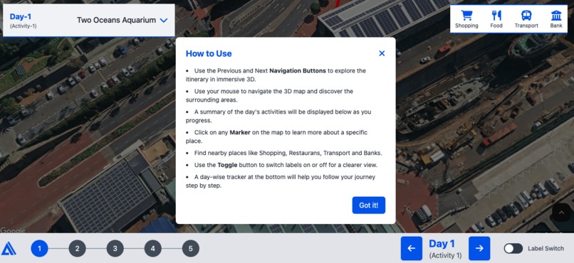 Aitinerary – screenshot 13