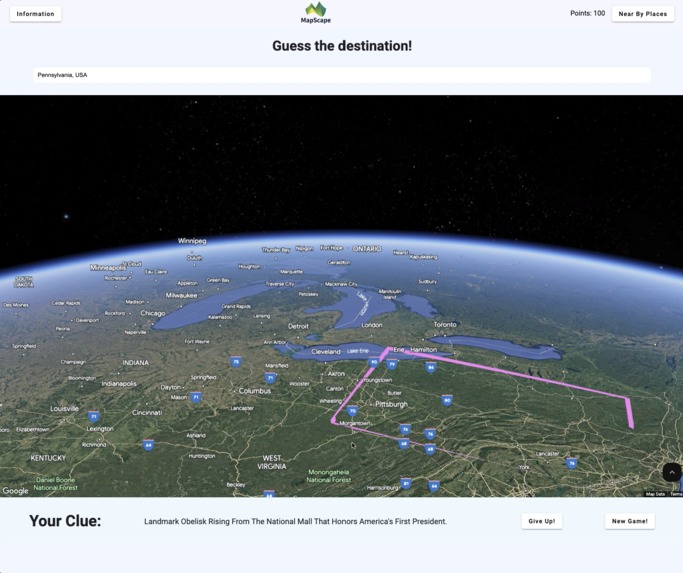 MapScape – screenshot 2