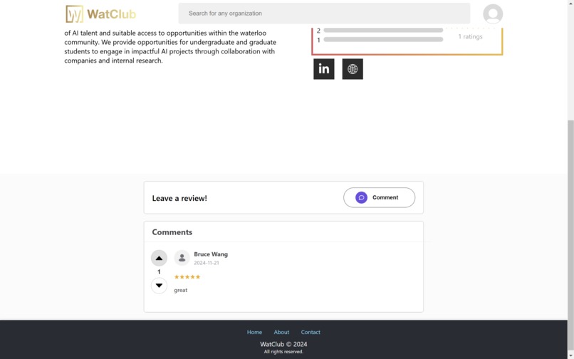 Watclub – screenshot 1
