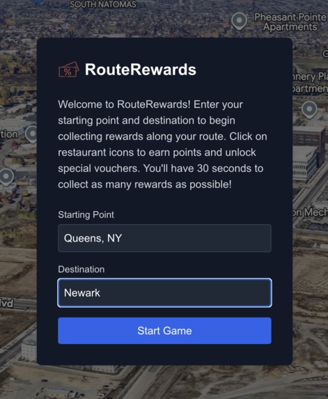 RouteRewards – screenshot 2