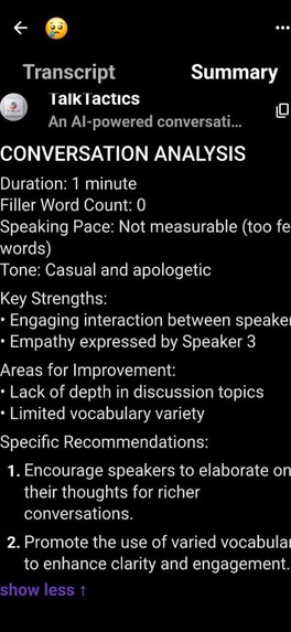 TalkTactics – screenshot 4