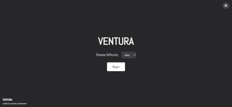 Ventura.io – screenshot 1