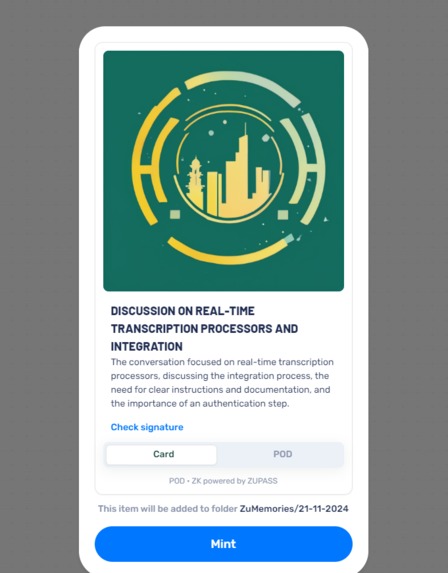 ZuMemories – screenshot 2