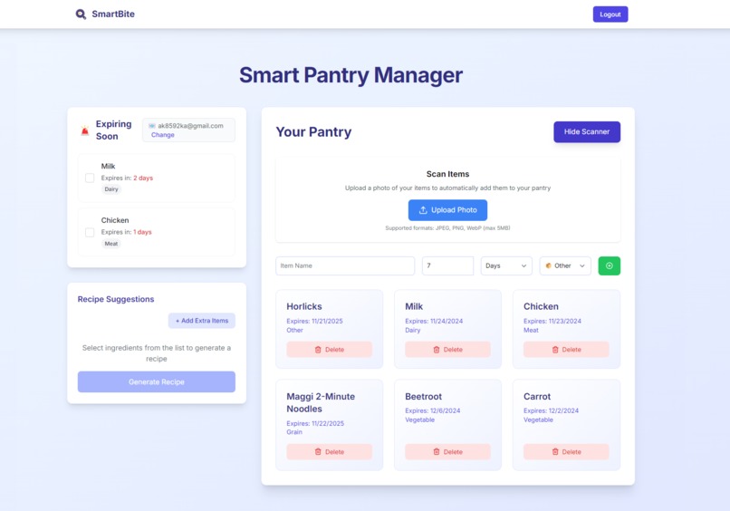 Smart Bite – screenshot 2