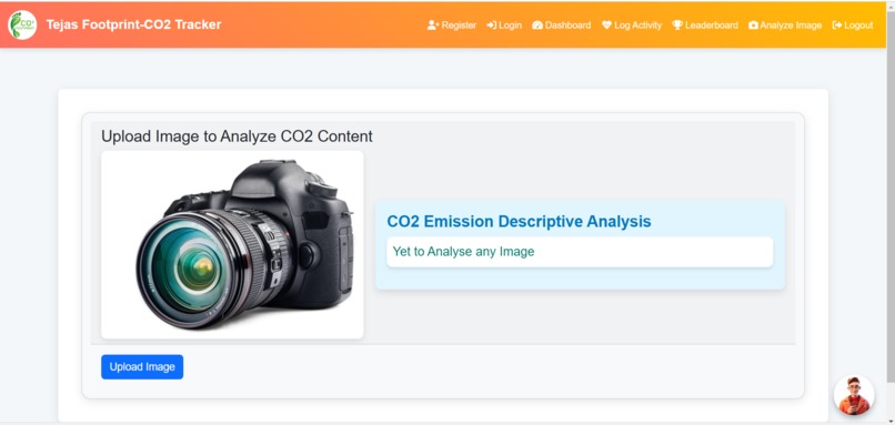 Tejas AI - Carbon Footprint Tracker – screenshot 6