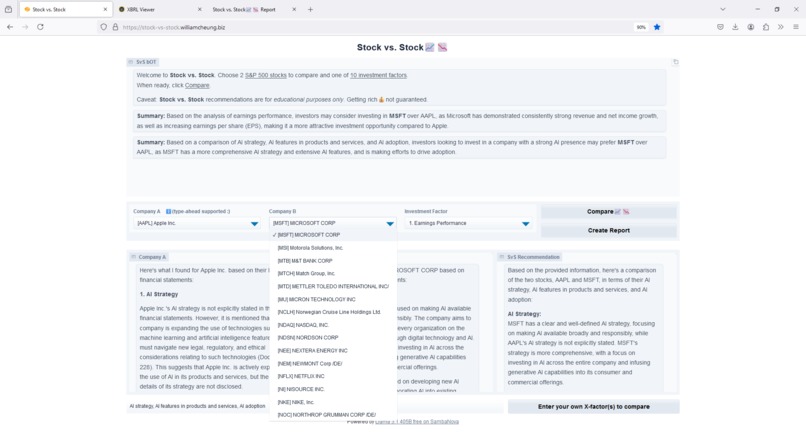 Stock vs. Stock – screenshot 2