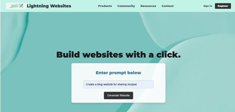 Lightning Websites – screenshot 1