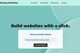 Lightning Websites