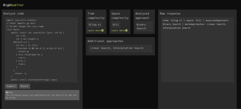 big0Auditor – screenshot 1