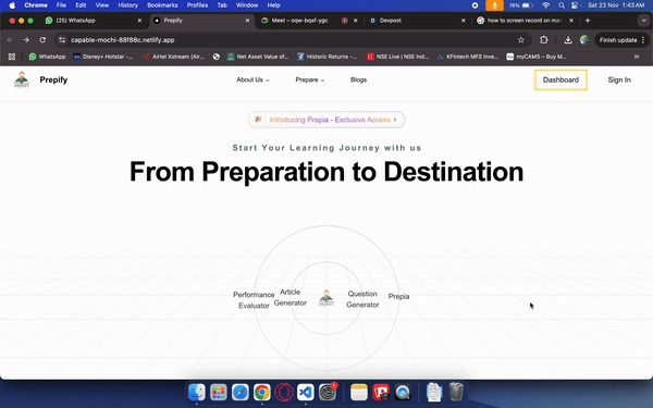 Prepify – screenshot 2