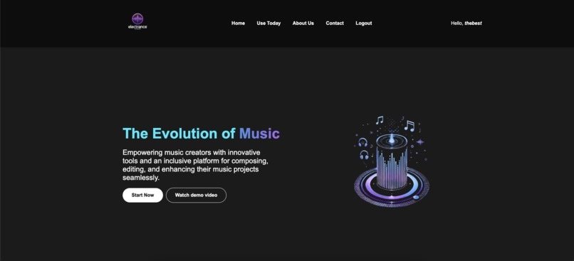 Electrance - Revolutionizing Electronic Music Creation – screenshot 1