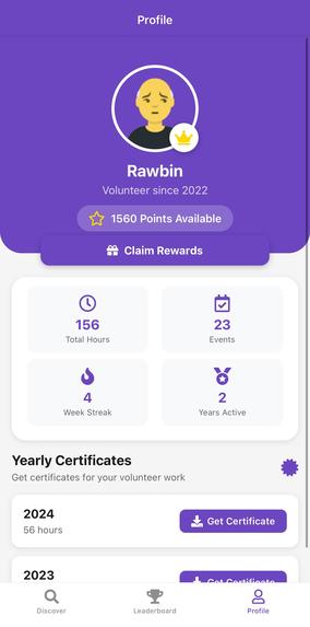 VolunteerQuest – screenshot 4