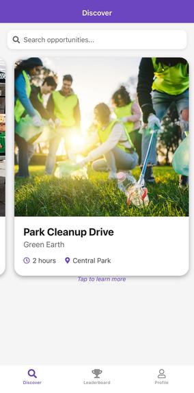 VolunteerQuest – screenshot 2