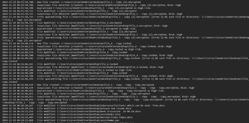 VigilX – screenshot 7