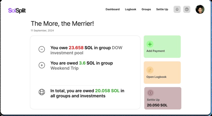 SolSplit – screenshot 3