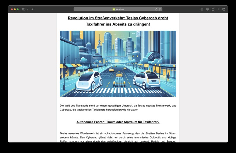 Engaging News – screenshot 1