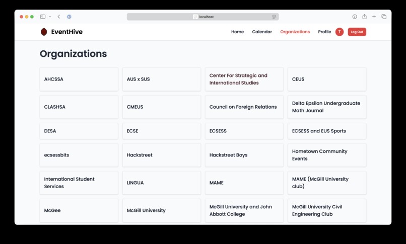 EventHive – screenshot 6
