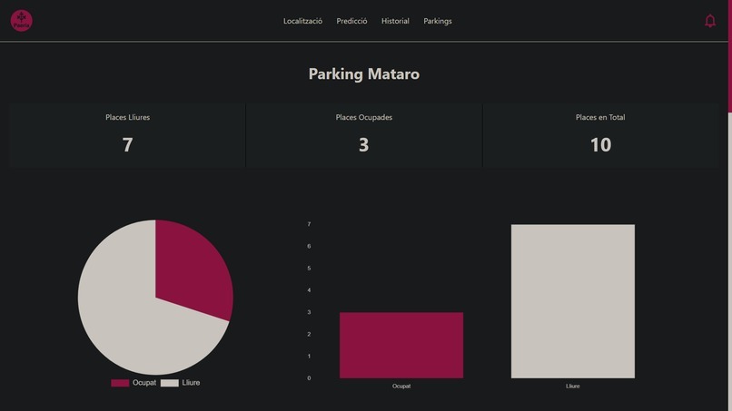 Smart Parking System – screenshot 2