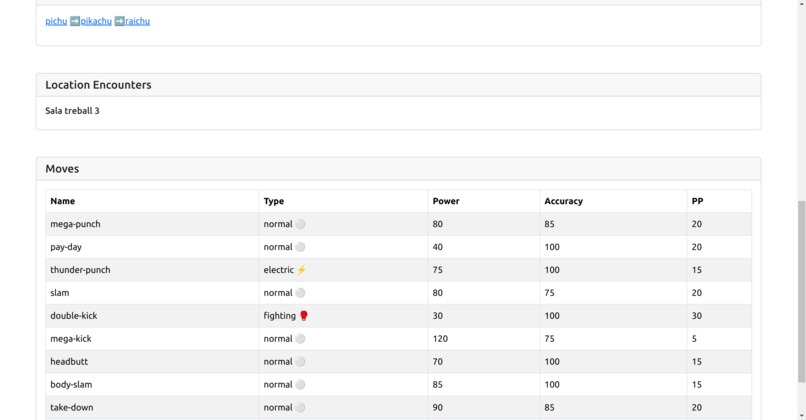 GFT Challenge (Pokedex) – screenshot 1