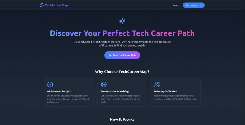 TechCareerMap – screenshot 1