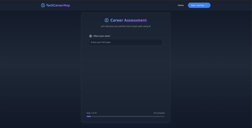 TechCareerMap – screenshot 2