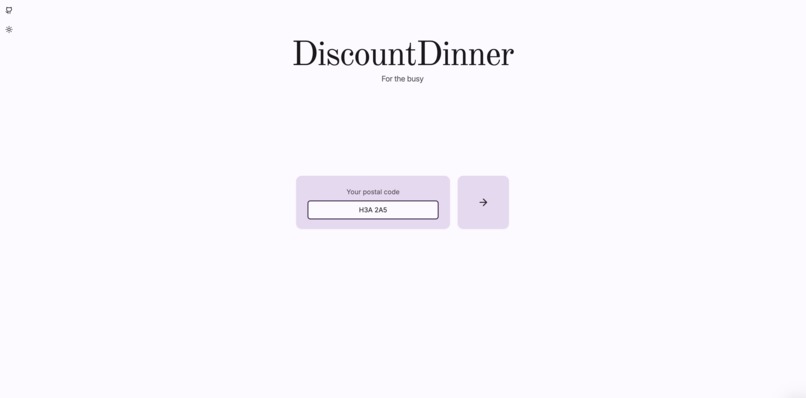 DiscountDinner – screenshot 3